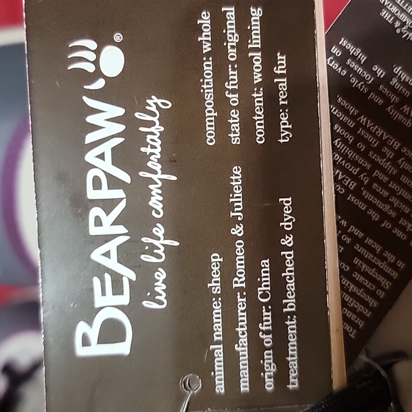 NWT🔥 Women's Bearpaw Waterproof Boots, Style: Nelly, Size 9 - Picture 7 of 9